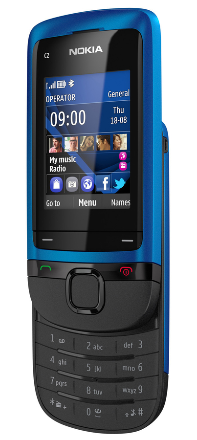 NOKIA C2-05 BLUE - NOKIA - MOBILE RIGENERATO - Showprice ...