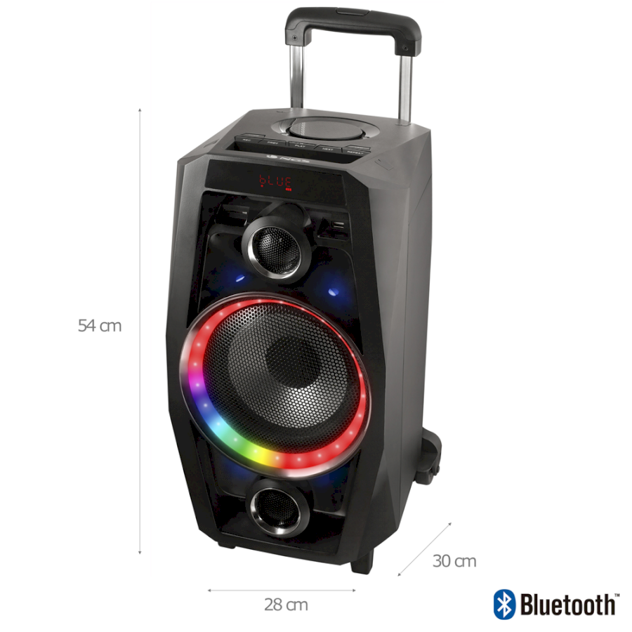 CHRONUS - Altoparlante Bluetooth Portatile, Altoparlante Esterno Wireless Ip67 Impermeabile Con Subwoofer Bluetooth 5 0 Per Party Beach Camping Nero 9331562857049 - Foto 8