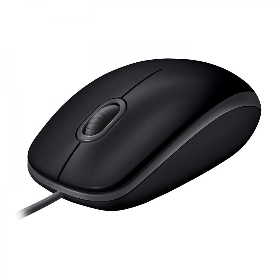 LOGITECH MOUSE WIRED B110 OPTICAL USB