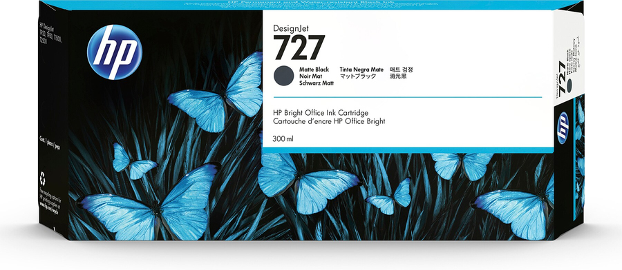 HP C1Q12A N727 INK JET NERO MATTE FOTO