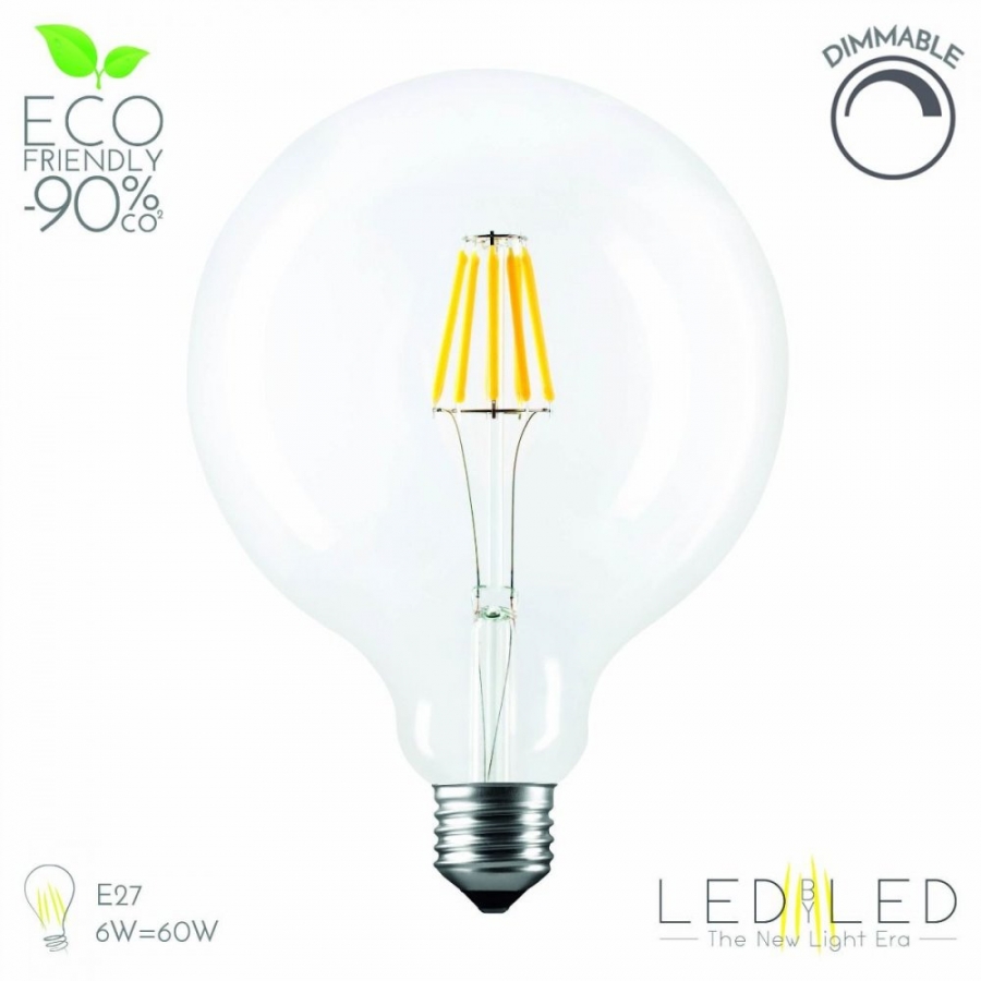 LEDBYLED FILED MAXI SFERA CLEAR 2700 E27