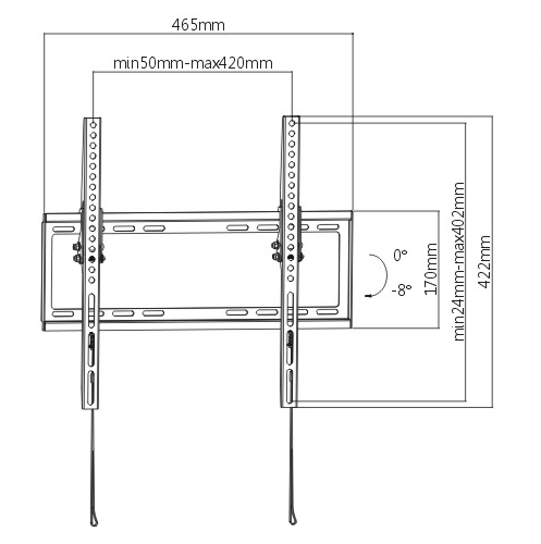 LINK STAFFA A MURO SLIM TV/MON. 32