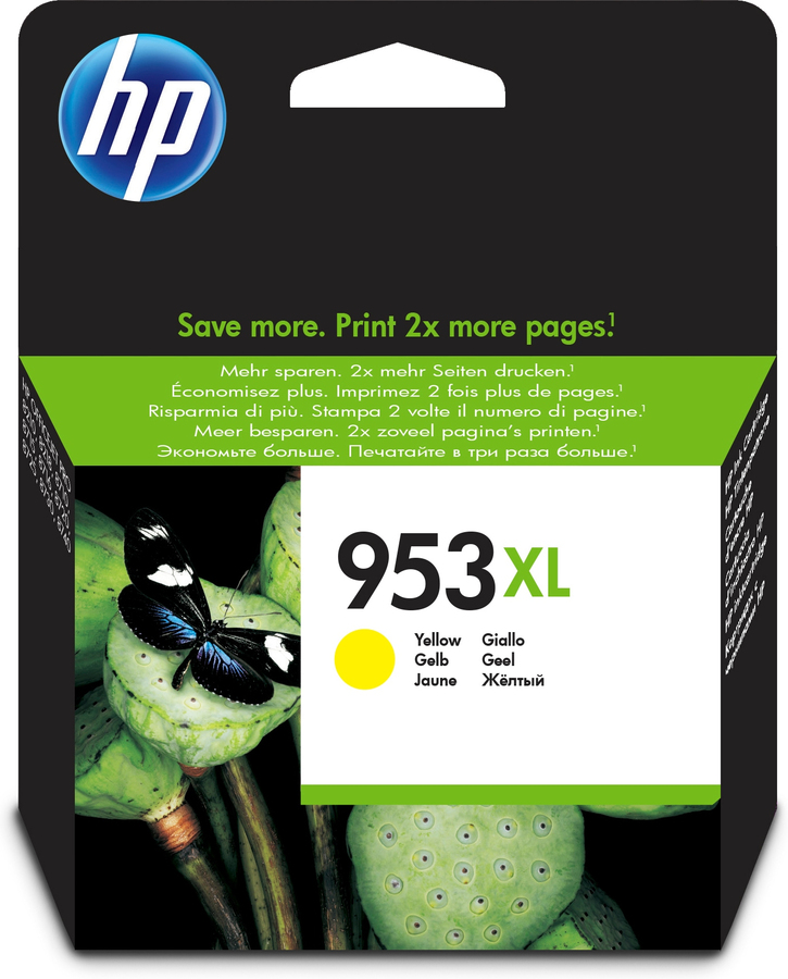 HP F6U18AE 953XL INK YLL CARTR. BLISTER