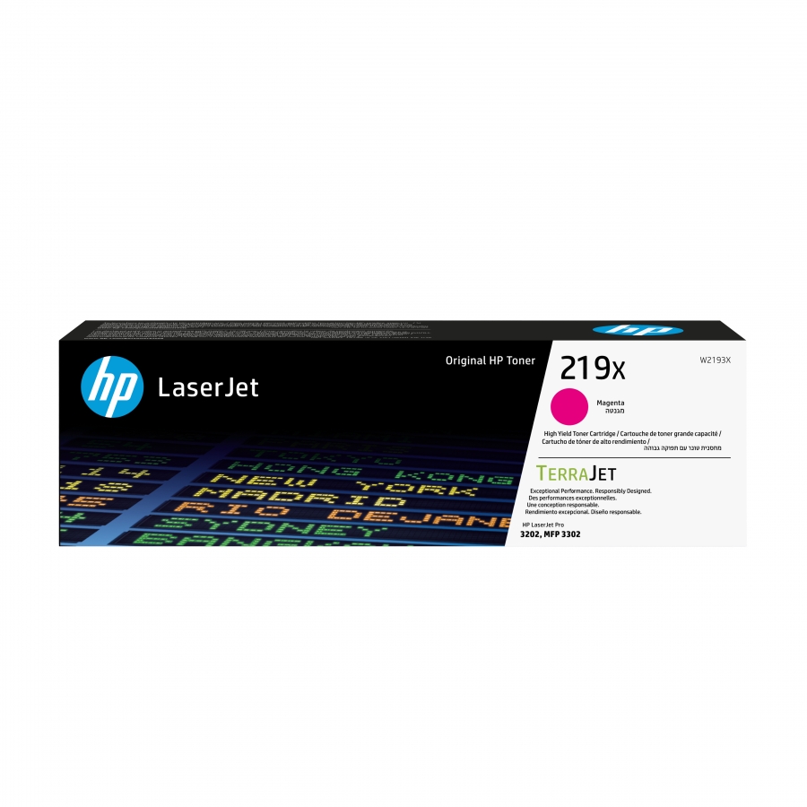 HP 219X W2193X TONER MAGENTA HIGH YIELD
