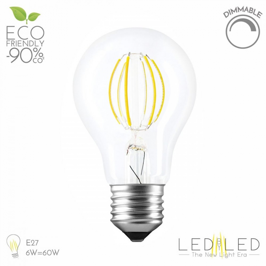 LEDBYLED FILED GOCCIA CLEAR 2700 E27 6W