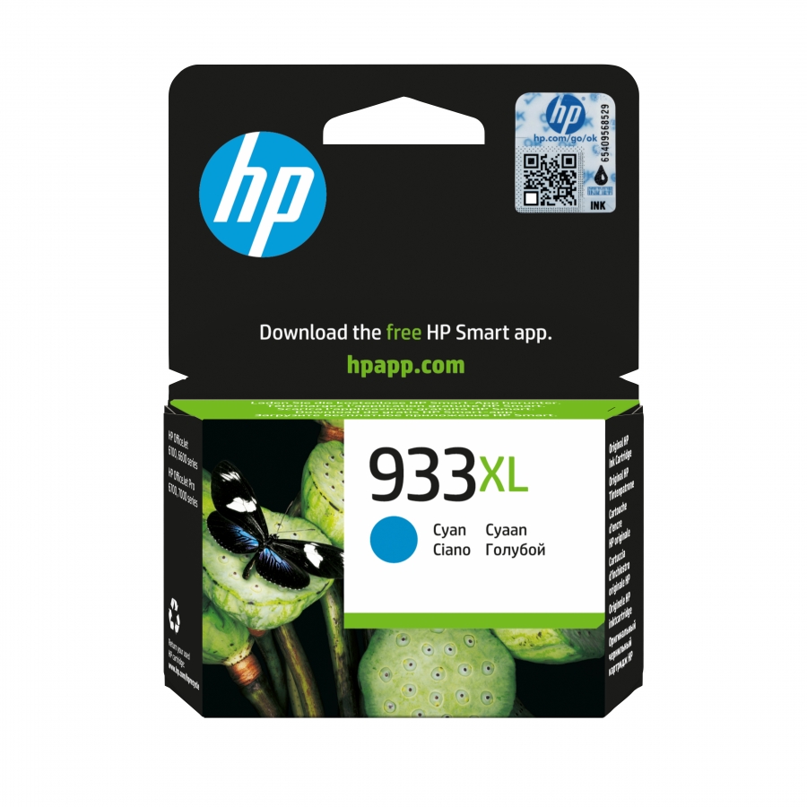 HP CN054AE N933XL INK JET CIANO