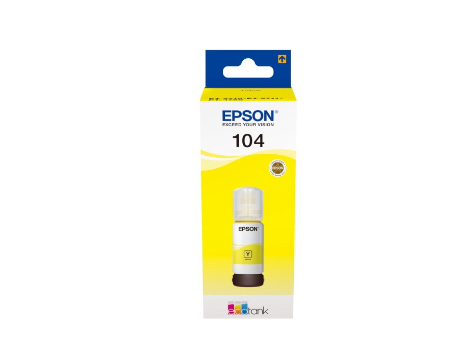 EPSON 104 FLACONE INCHIOSTRO GIALLO