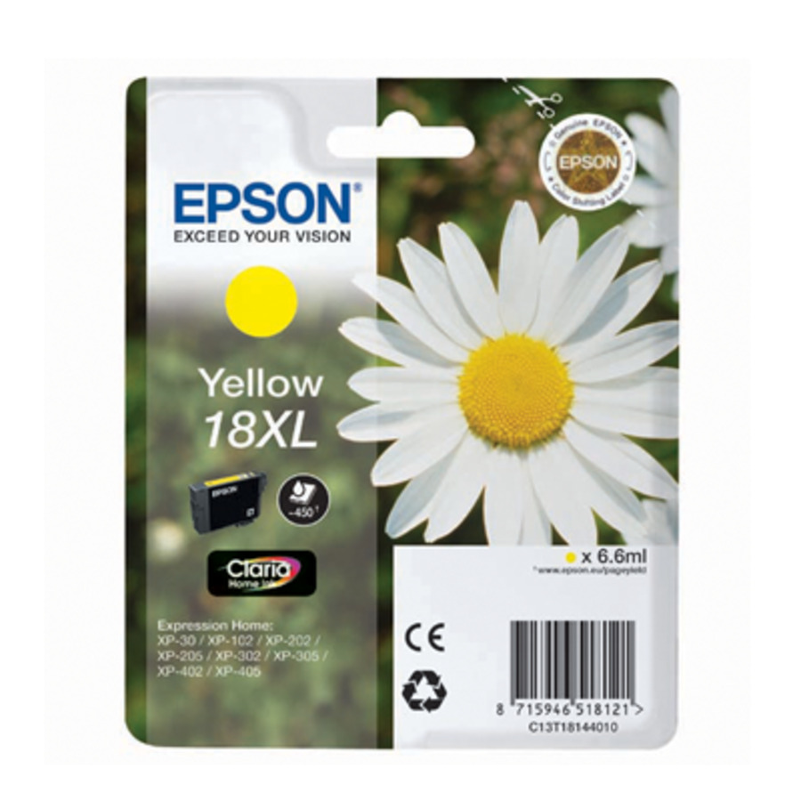 EPSON XP-102 T18144012 INK JET GIALLO XL