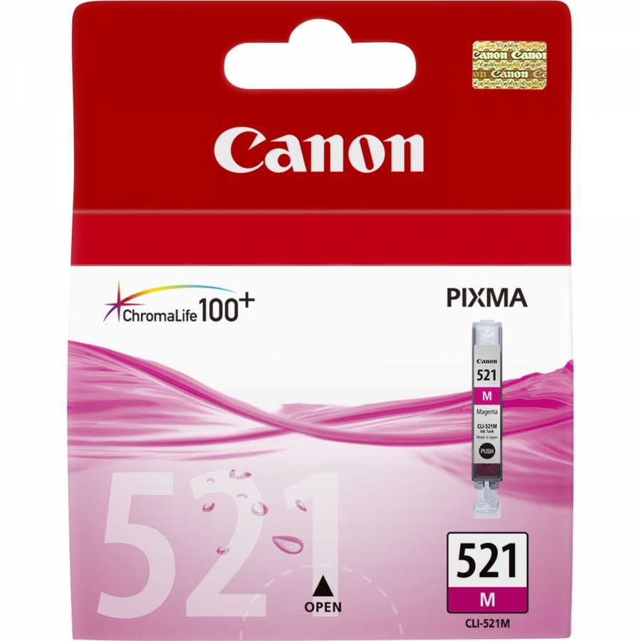 CANON CLI-521M INK JET MAGENTA (X)