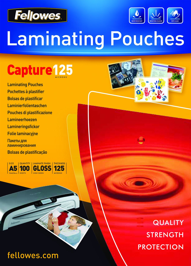 Fellowes Pouches Capture125 A5