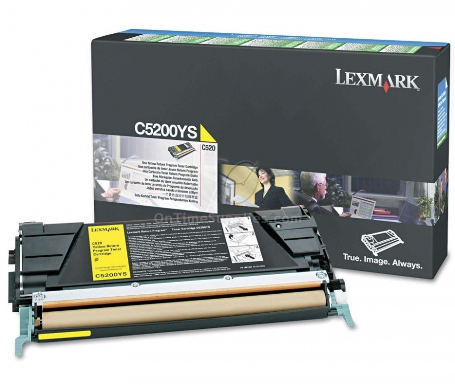 LEXMARK C520 C5200YS TONER GIALLO RETUR#