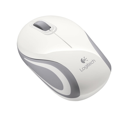 Logitech Wireless Mini Mouse M187 white