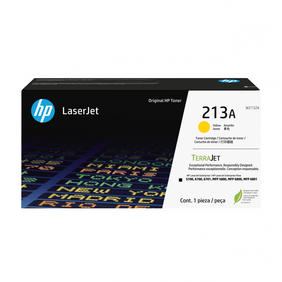 HP W2132A 213A LASERJET TONER GIALLO