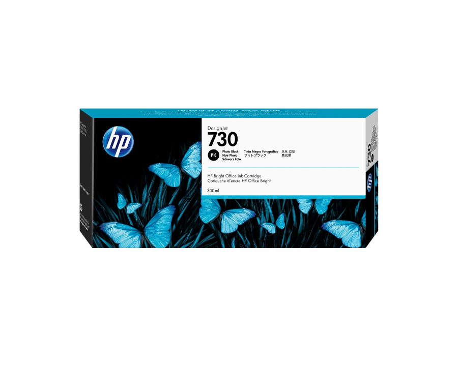 HP P2V73A730 INK CARTRIDGE NERO PHOTO