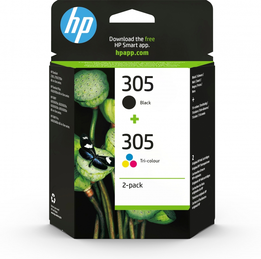 HP 6ZD17AE INK TRICOLOR NERO