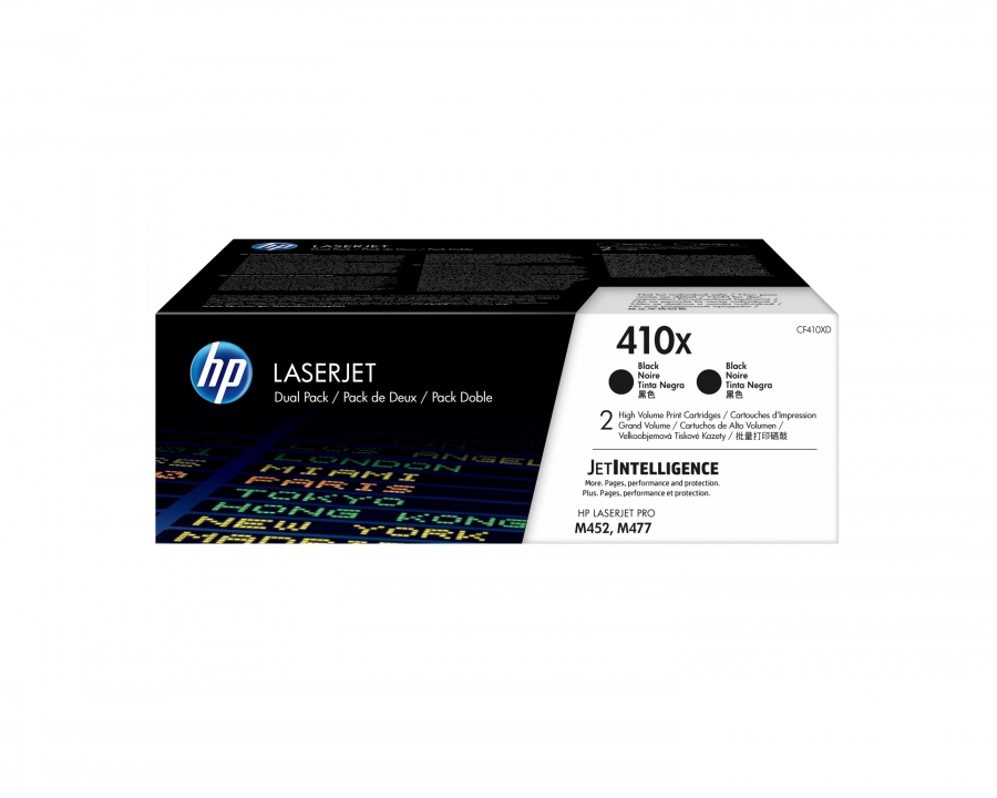 HP CF410XD 410X TONER NERO 2 PZ