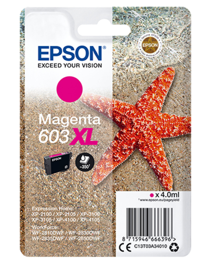EPSON 603XL INK MAGENTA ~