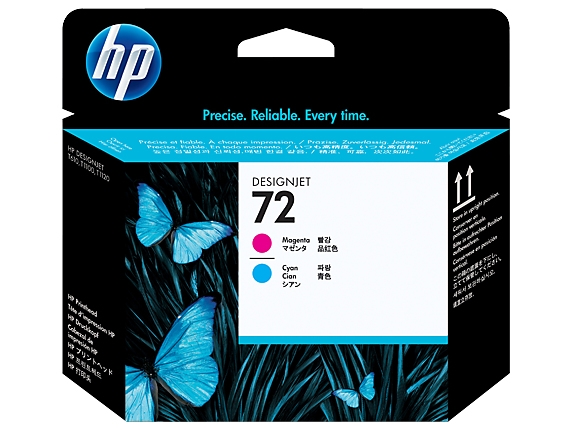 HP C9383A N72 TESTINA MAGENTA/CIANO []