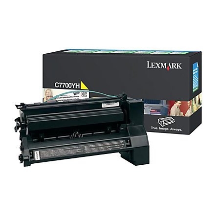 LEXMARK C770 C7700YH TONER GIALLO RETURN