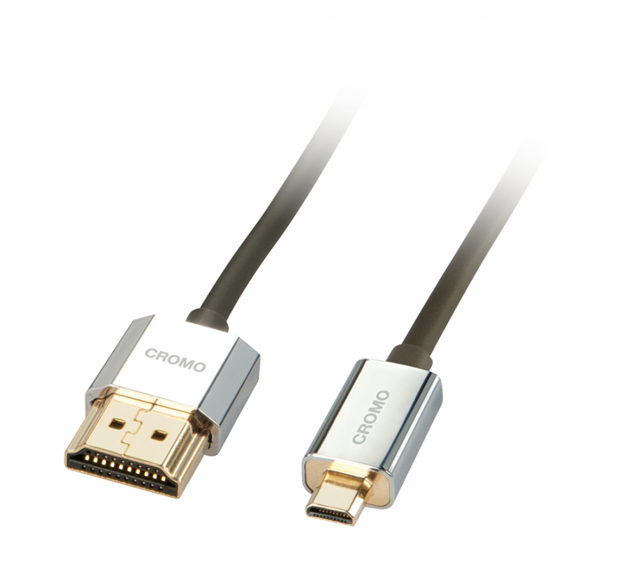 Lindy Cavo Slim HDMI High Speed A/D 0.5m