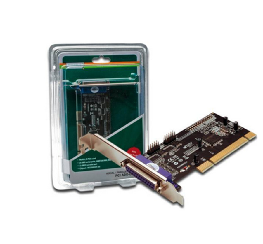 DIGITUS SCHEDA PCI 1 PARALL. + 2 RS232