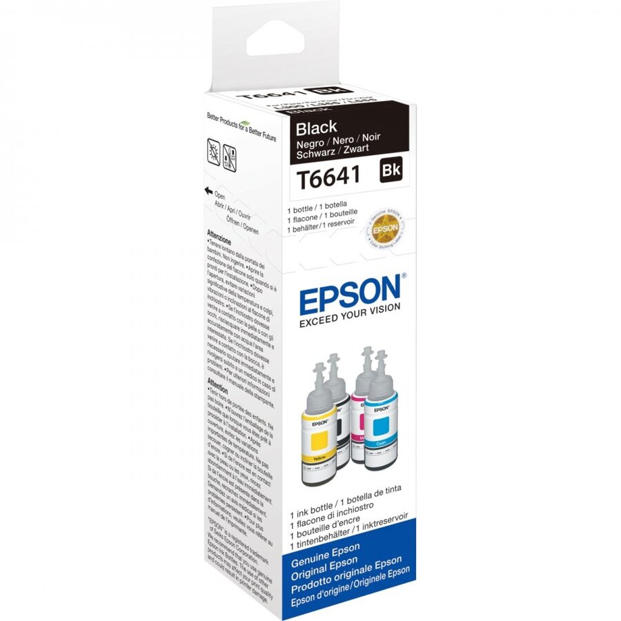 EPSON T6641 FLACONE INCHIOSTRO NERO