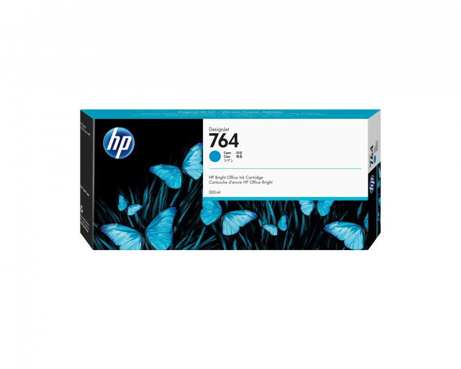 HP C1Q13A HP 764 INK JET CIANO