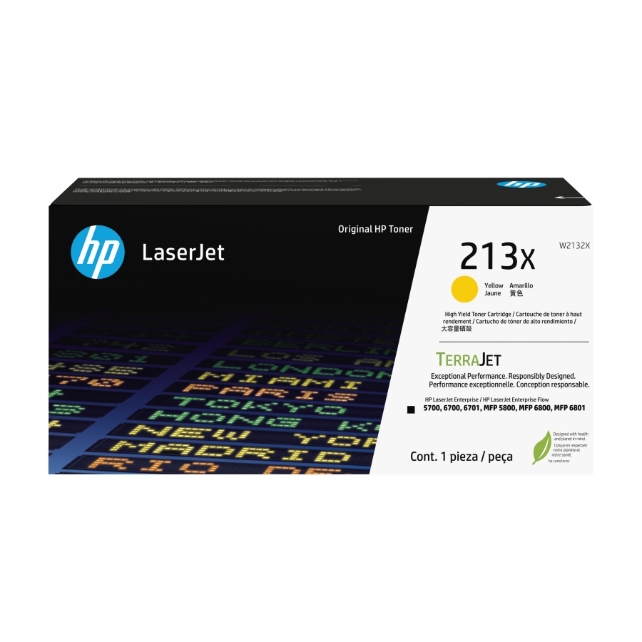 HP W2132X 213X LASERJET TONER GIALLO HC