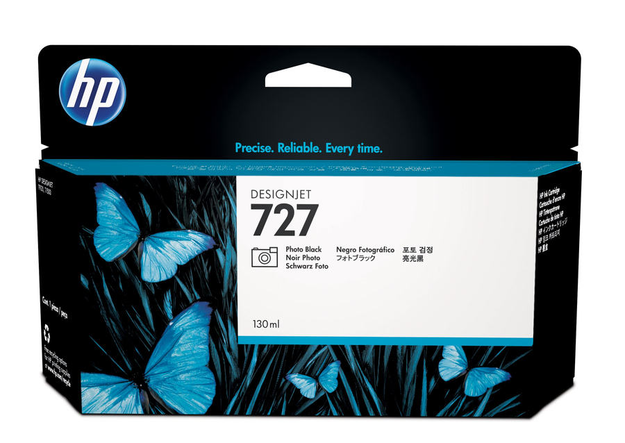 HP B3P23A N727 INK JET NERO PHOTO HC