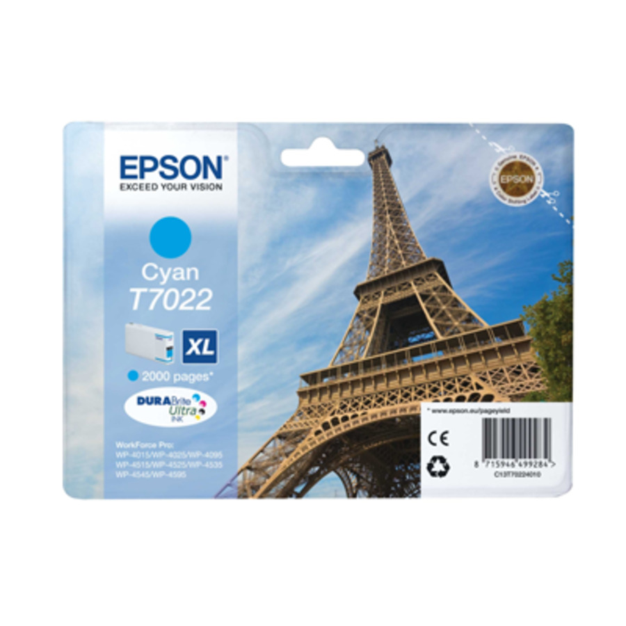 EPSON WP4515DN T70224010 INK CIANO XL *