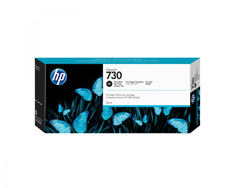 HP P2V73A730 INK CARTRIDGE NERO PHOTO