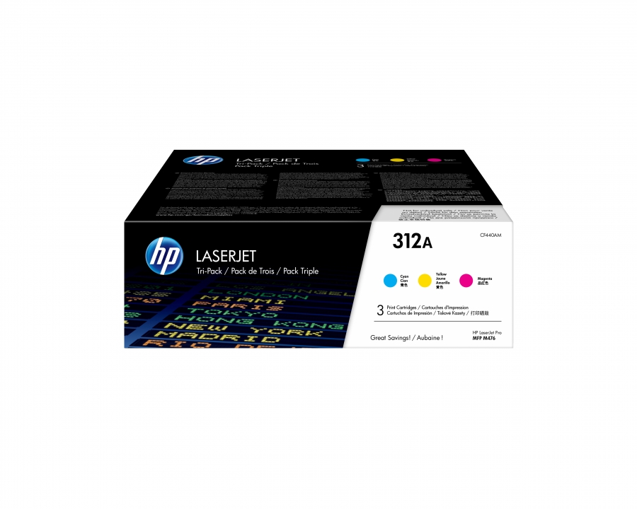 HP CF440AM 312A TONER COLORE CYM 3PZ