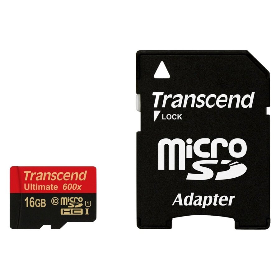 TRANSCEND MICRO SD 16GB 2 IN 1 HC10