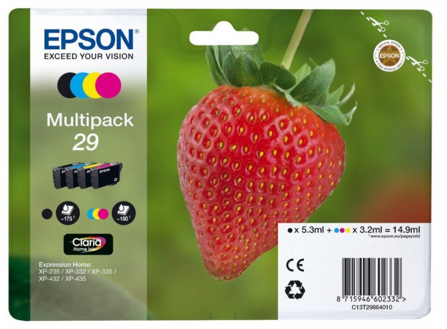 EPSON T29864012 MULTIPACK T29 CLARIA