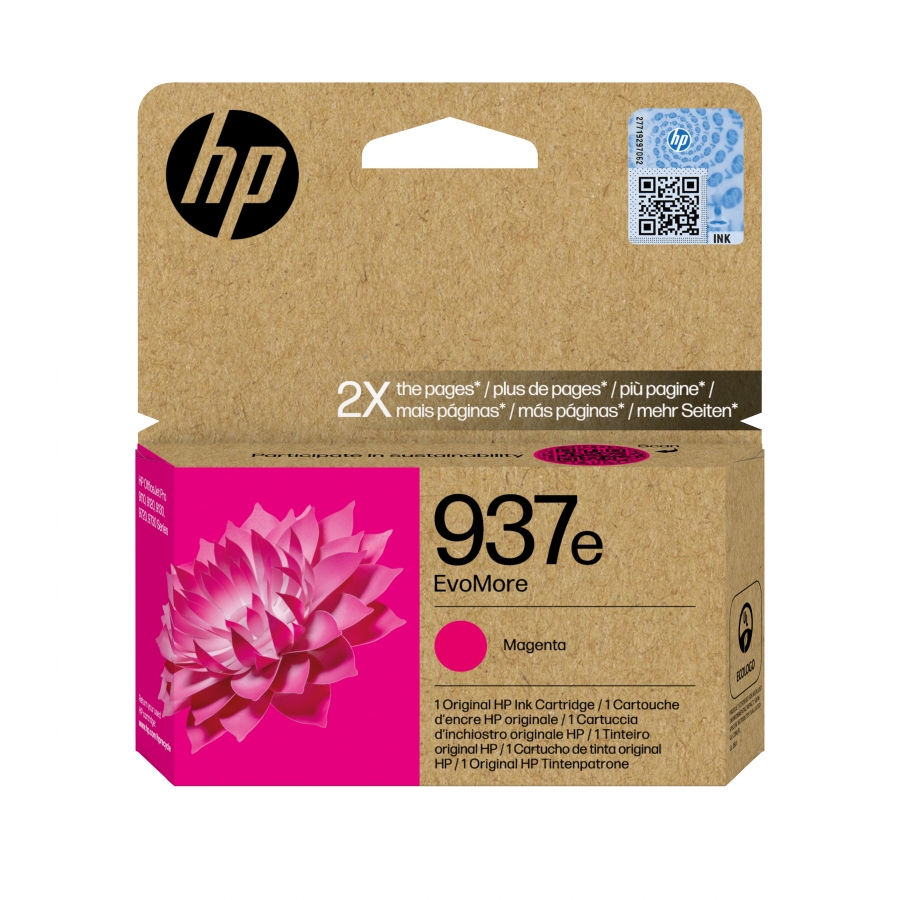 HP 4S6W7NE 937e INK CARTRIDGE MAGENTA