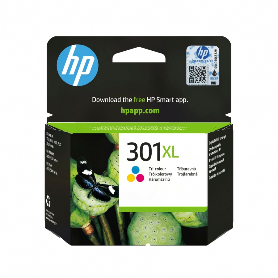 HP CH564EE N301XL INK JET COLORE