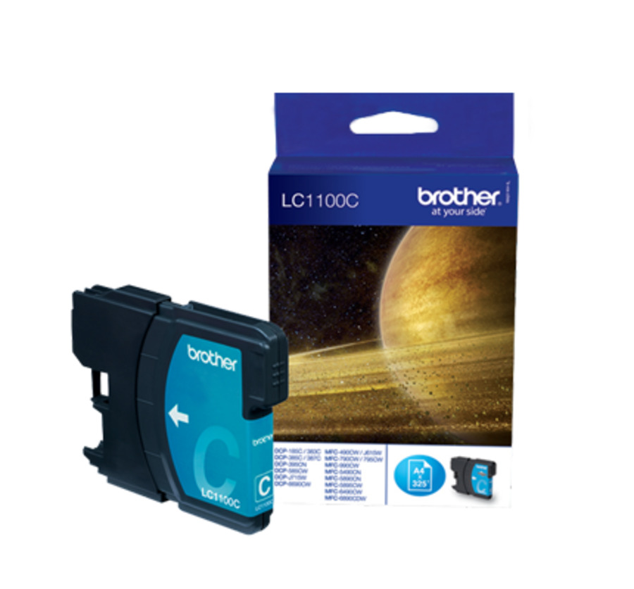 BROTHER LC-1100C INK JET CIANO 325PG