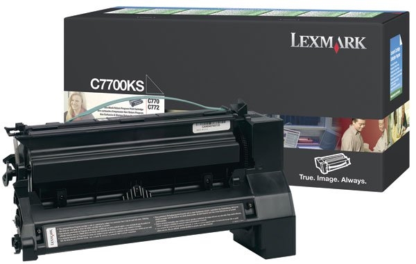 LEXMARK C770 C7700KS TONER NERO RETURN