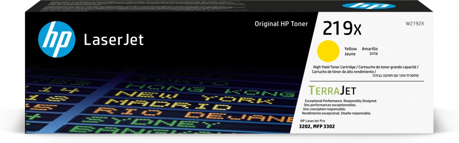 HP 219X W2192X TONER GIALLO HIGH YIELD