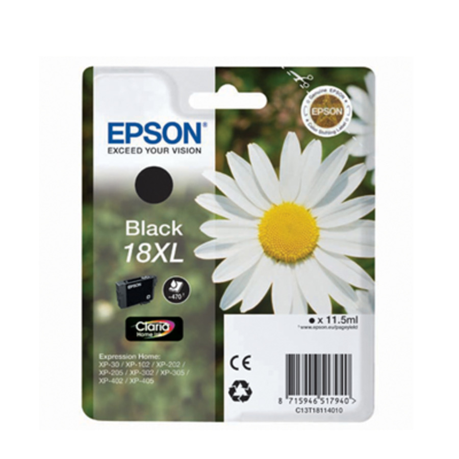 EPSON XP-102 T18114012 INK JET NERO XL