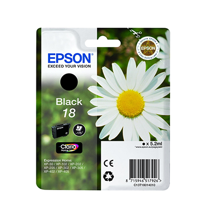 EPSON XP-102 T18014012 INK JET NERO