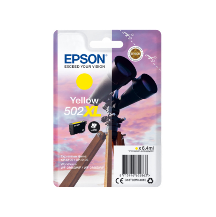 EPSON 502XL T02W44010 INK JET GIALLO