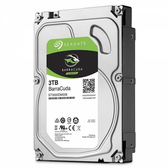 Seagate Baracuda 3TB 3.5” INTERNO SATA